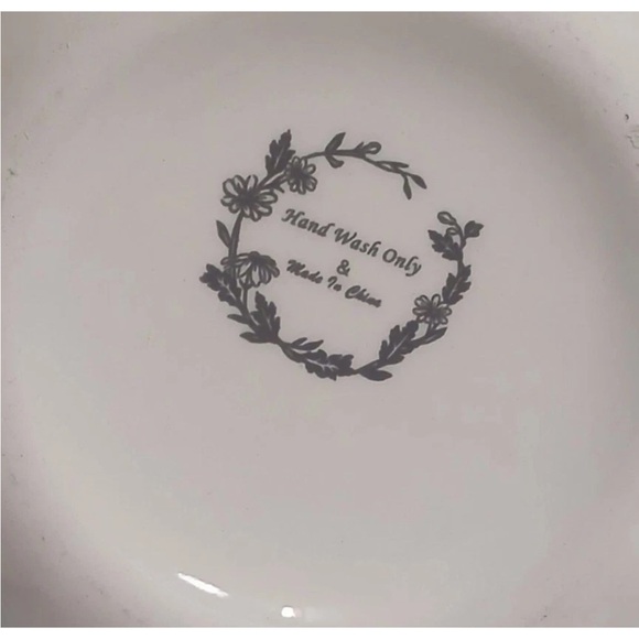 Maxcera Blue Toile Easter Bunny Creamer & Sugar Bowl w/Lid NEW Spring - Picture 6 of 7